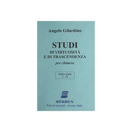 Gilardino - Etudes de virtuosité vol.1 pour guitare
