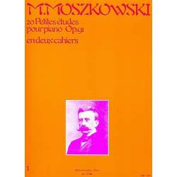 Moszkowski - 20 small studies op.91 for piano