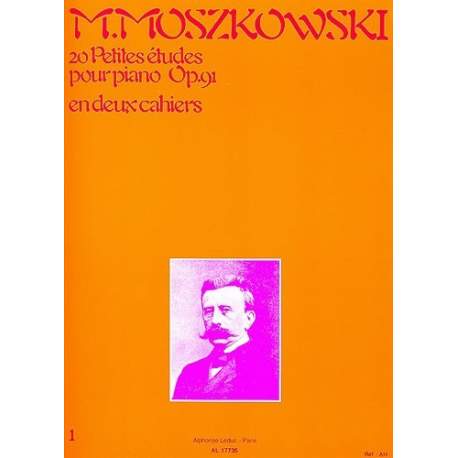 Moszkowski - 20 petites études op.91 pour piano