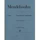 Mendelssohn - Venetian gondola songs for piano