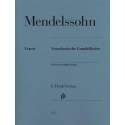 Mendelssohn - Venetian gondola songs for piano