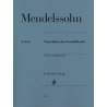 Mendelssohn - Venetian gondola songs voor piano
