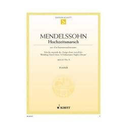 Mendelssohn - Wedding march from "A midsummer night's dream" op.61 n°9 for piano