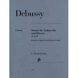 Debussy - Sonate in d minor for cello and piano