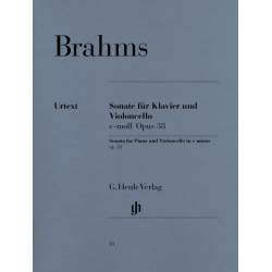 Brahms - Sonate in e minor Opus 38 for cello and piano