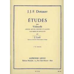 Dotzauer - Etudes pour violoncelle