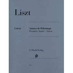 Liszt - Années de pélerinage for piano