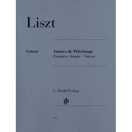 Liszt - Années de pélerinage for piano