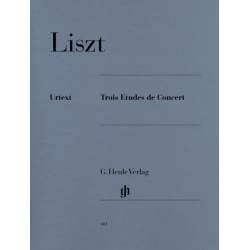 Liszt - Trois études de concert for piano