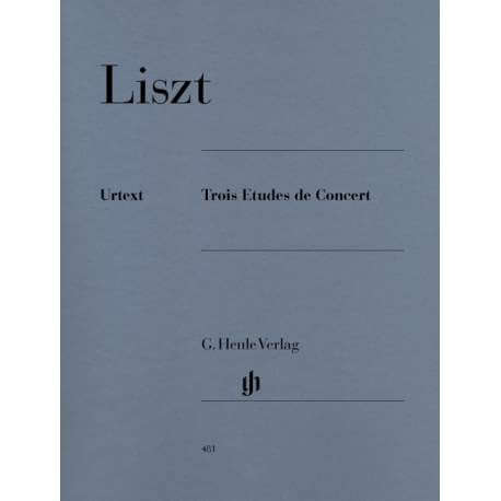 Liszt - Trois études de concert for piano