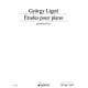 Ligeti - Etudes for piano (first book)