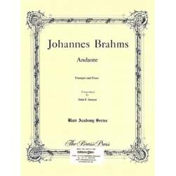 Brahms - Andante pour trompette et piano