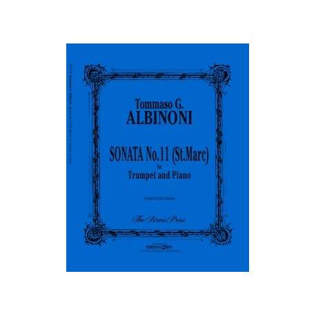 Albinoni - Sonata n°11 (St Marc) for trumpet and piano