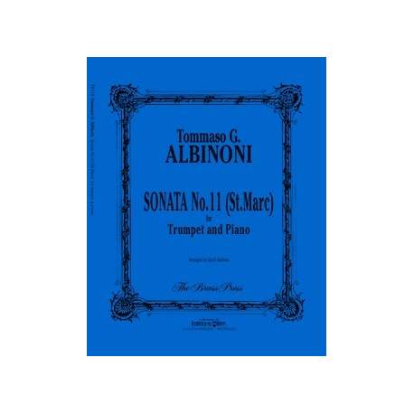 Albinoni - Sonate n°11 (St Marc) pour trompette et piano