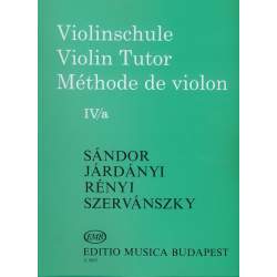 Sandor Violin Tutor IV/a