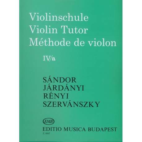 Sandor Méthode de violon IV/a
