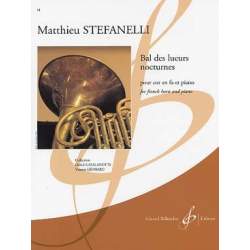 Stefanelli - Bal des lueurs nocturnes pour cor en fa et piano