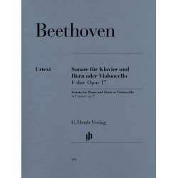 Beethoven - Sonate en fa majeur Opus 17 pour cor (ou violoncelle) et piano