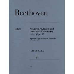 Beethoven - Sonate in F-dur Opus 17 voor hoorn (of cello) en piano