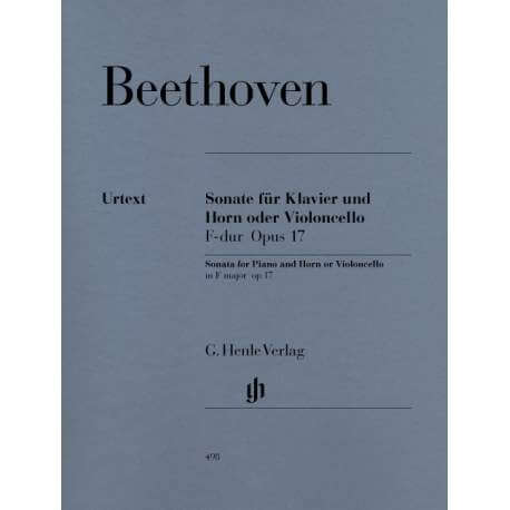 Beethoven - Sonate in F-dur Opus 17 voor hoorn (of cello) en piano