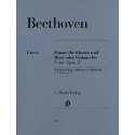 Beethoven - Sonate en fa majeur Opus 17 pour cor (ou violoncelle) et piano