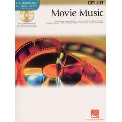 Movie Music. Solo arrangements of 15 favorite songs pour violoncelle
