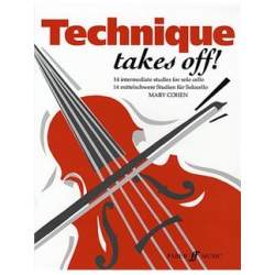 Cohen - Technique takes off ! 14 intermediate studies voor cello