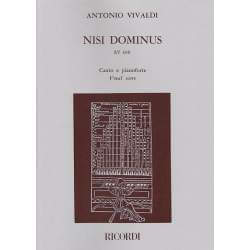 Vivaldi - Nisi dominus (vocal score)