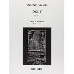 Vivaldi - Dixit RV 594 (vocal score)