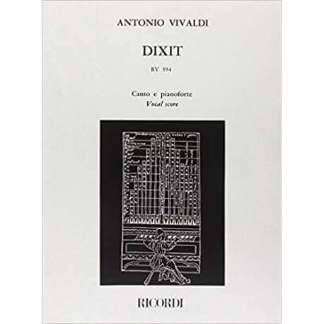 Vivaldi - Dixit RV 594 (vocal score)