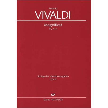 Vivaldi - Magnificat (vocal score)