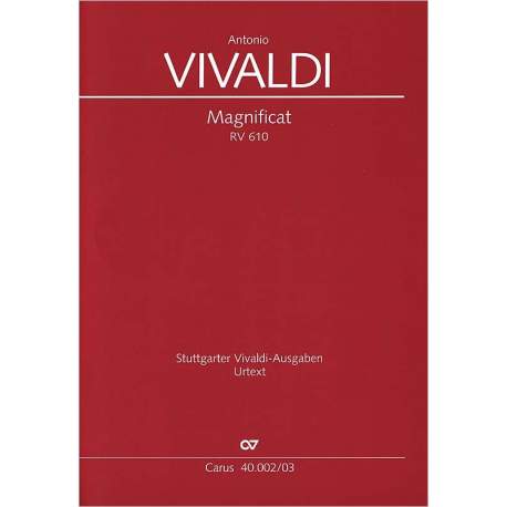 Vivaldi - Magnificat (vocal score)