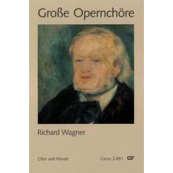 Wagner - Grosse Opernchöre voor choren en piano