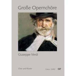 Verdi - Grosse Operchöre for Chor and piano