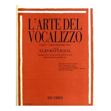 Battaglia - L'art de la vocalise vol.1 pour chant