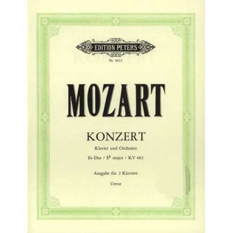 Mozart - Concerto en mib majeur KV 482 pour piano