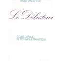 Van de Velde - Le déliateur for piano