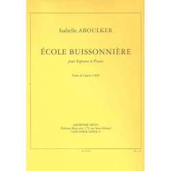 Aboulker - Ecole buissonnière voor sopraan en piano