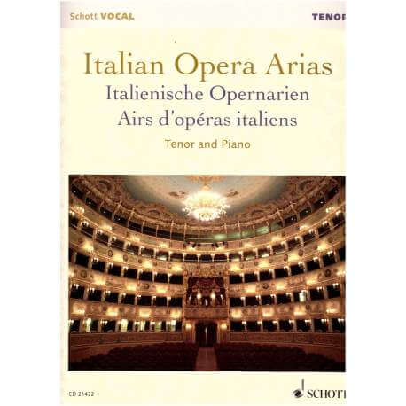 Italian opera arias for tenor and piano