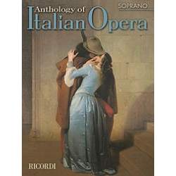 Anthology of italian opera for soprano and piano