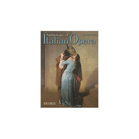 Anthology of italian opera for soprano and piano