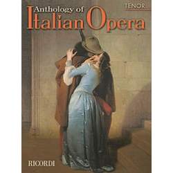 Anthology of italian opera pour ténor et piano