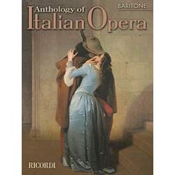 Anthology of Italian Opera for baritone and piano