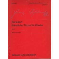 Schubert - Complete dances book 1 for piano