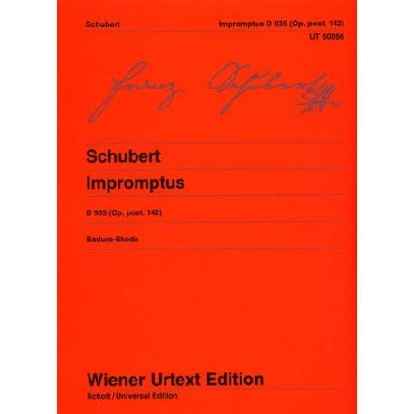 Schubert - Impromptus D 935 (Op. post. 142) for piano