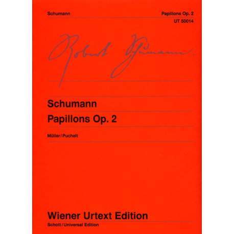 Schumann - Papillon op.2 for piano (Ed. Wiener)