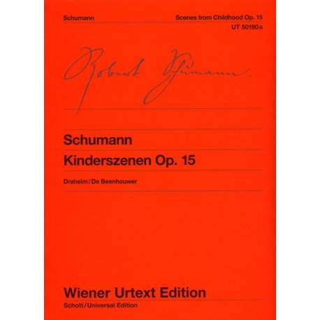 Schumann - Scène d'enfants op.15 pour piano (Ed. Wiener)