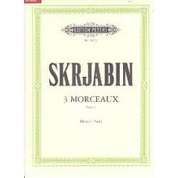 Skryabin - 3 morceaux Opus 2 for piano