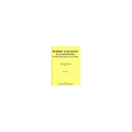 Schumann - Fantasy pieces op.12 pour piano (Ed. Universal)