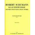 Schumann - Fantasy pieces op.12 pour piano (Ed. Universal)